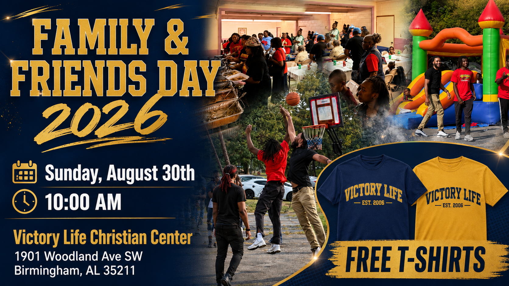 Family and Friends Day 2026 flyer